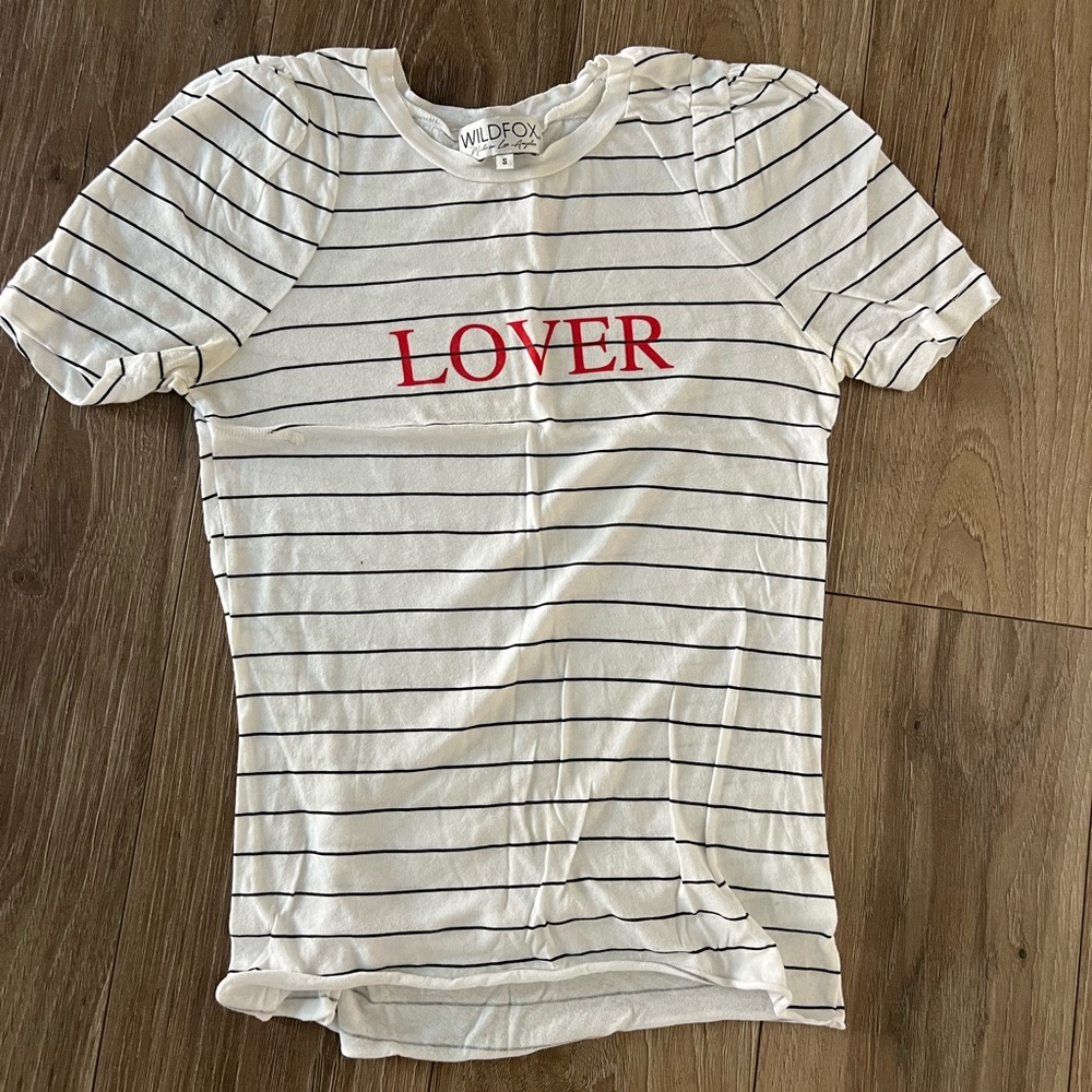 Wildfox striped t shirt Lover
